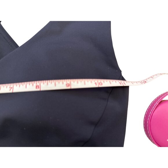 Lululemon Envital Bra B/C Cross-Back Sports Bra Size 4 Black W2EIWS in BKNT NWT - Picture 14 of 15